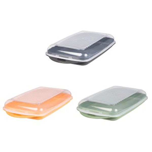 NÁDOBA NA POTRAVINY MINI, PLASTOVÁ, RÔZNE FARBY