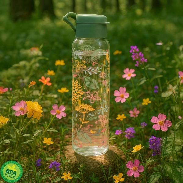 Fľaša na pitie TORO 750ml botanica