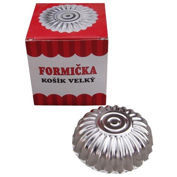Formičky na pečivo 25ks veľký košíček