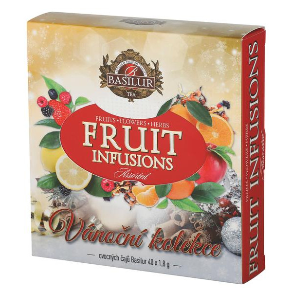 Čaj Basilur Fruit Infusions assort balenie 40 vreciek