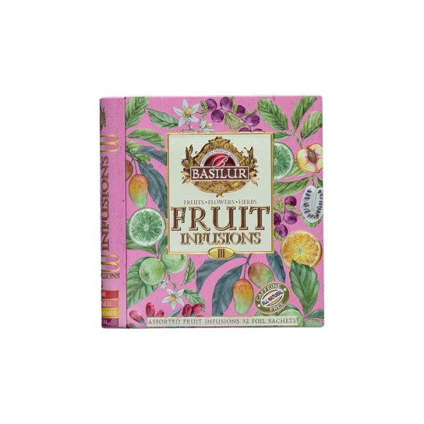BASILUR Fruit Infusions Book Assort III plech 32x2