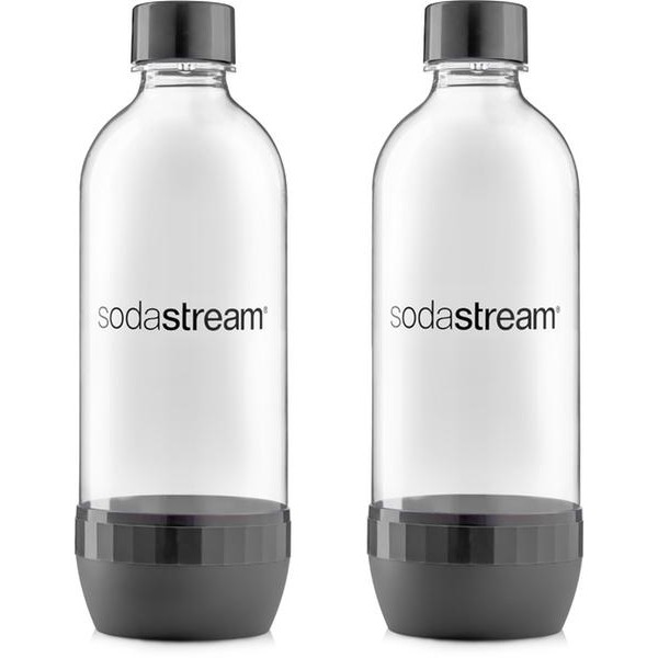 Sodastream fľaša grey Duo Pack 1 l