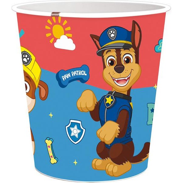 Plastový odpadkový kôš PAW PATROL 5l modrý