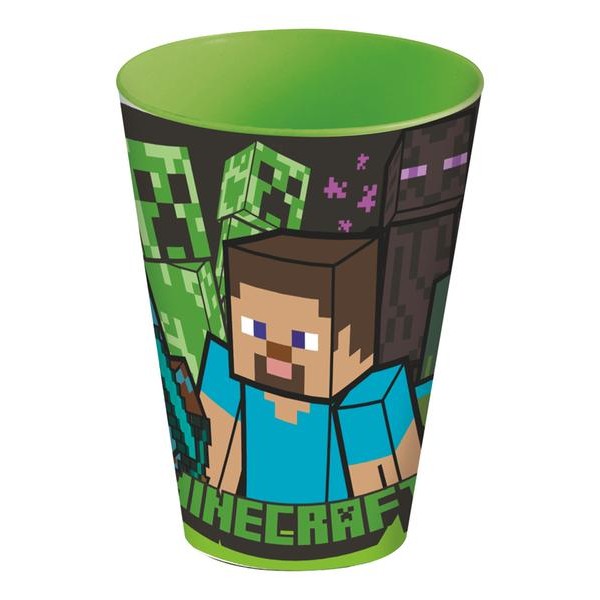 Plastový téglik MINECRAFT 430ml