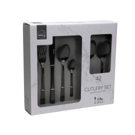 SADA PRÍBOROV 42 KS ČIERNA