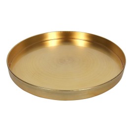Servírovacia tácka 32cm zlatá