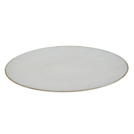 Plastový dekoratívny tanier 33cm antická biela