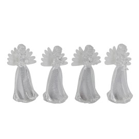 Vianočná dekorácia LED anjel 11,5 cm