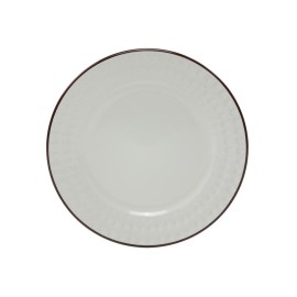 Keramický dezertný tanier ROMA 19cm biely