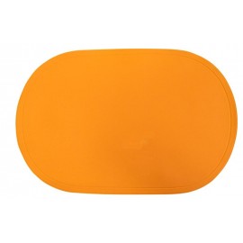 Plastové prestieranie ovál TORO 29x44cm oranžové