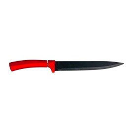 Porciovací nôž KITCHISIMO Rosso nepriľnavý povrch