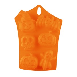 Silikónová forma na muffiny 6ks TORO 23x17cm Halloween
