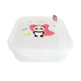 Plastová dóza s viečkom KITCHISIMO 1200ml panda