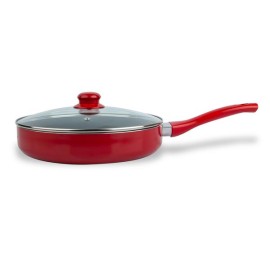 Hlboká panvica s pokrievkou KITCHISIMO 28cm nepriľnavý povrch