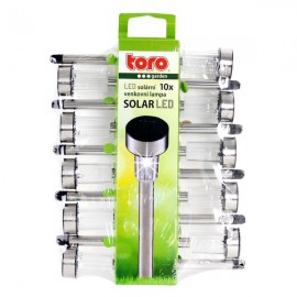 Solárne vonkajšie LED svetlo TORO 10ks