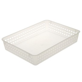Košík plastový, transparentný