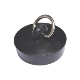 Gumová drezová zátka 43 mm čierna