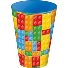 Plastový téglik 430ml kocky
