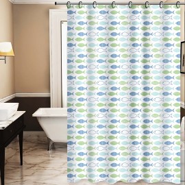 Sprchový záves TORO Premium 178x199cm ryby