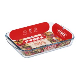 Sklenený pekáč s uchami PYREX 35x23cm/2,7l., borosilikát