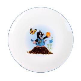 Porcelánový jedálenský tanier THUN 21cm krtko MIX motívov