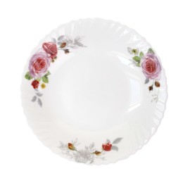 Hlboký tanier JULIA 22cm opálové sklo