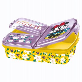 Plastový desiatový box MINNIE 17,5x14x5,5cm