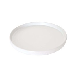 Keramický plytký tanier KITCHISIMO 26cm biley mat