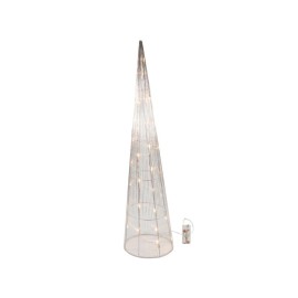 DEKORÁCIA VIANOČNÝ KUŽEĽ 30LED 80CM STRIEBORNÝ TIME.2XA