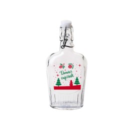 Sklenená ploskačka s patentným uzáverom TORO 300ml domácí vaječňák