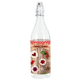 Sklenená fľaša s patentným uzáverom TORO 260ml linecké