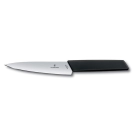 KUCHYNSKÝ NÔŽ VICTORINOX, 15 CM, ČIERNY