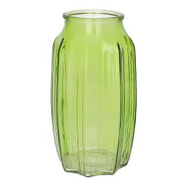 Sklenená váza SUKO 22cm zelená