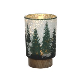Vianočná dekoračná lampa LED 15cm stromček