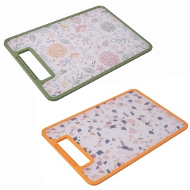 Plastové krájecí prkénko TORO 29,3x19,5cm botanica