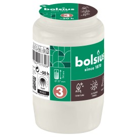 Náplň do cintorínskych lampášov BOLSIUS 50 hodín biela