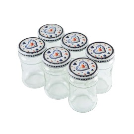 Zaváracie poháre s viečkom 315ml TWIST 6ks