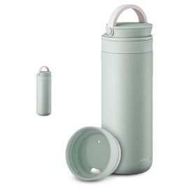Nerezová termoska s uchom LOCK Metro 475ml mint