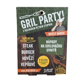 GRILOVACIE KORENIE PARTY GREEN 3X20G