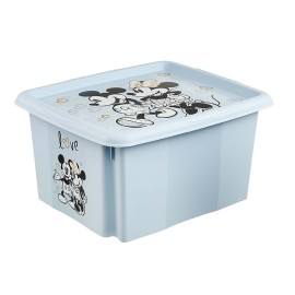 Plastový úložný box s vekom KEEEPER 24l Mickey