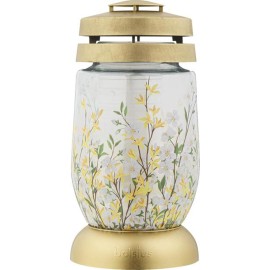 Cintorínsky lampáš BOLSIUS 22cm zlatý dážď