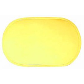 Plastové prestieranie ovál TORO 29x44cm žlté