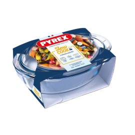 Sklenená zapekacia misa PYREX s vekom 33x20cm/4,1l