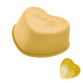 Silikónové košíčky na muffiny 3ks TORO 7,5cm srdce
