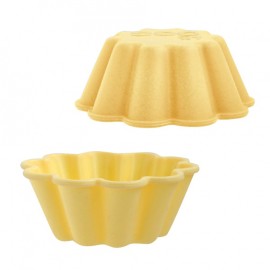 Silikónové košíčky na muffiny 3ks TORO 7,5cm kvet