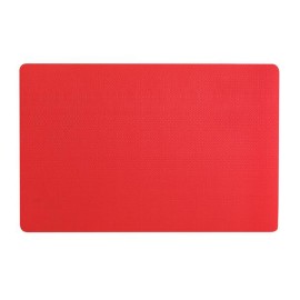 Plastové prestieranie TORO 28,5x44cm červené