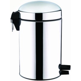Nerezový nášľapný odpadkový kôš TORO Retro 5l