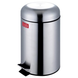 Nerezový nášľapný odpadkový kôš TORO Retro 20l
