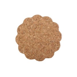 Korková podtácka 6ks TORO 9,5cm kvet