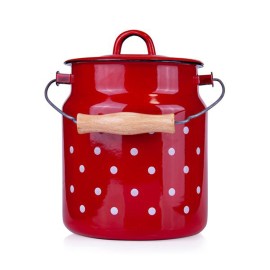 Smaltovaná bandaska 3,3l bodky